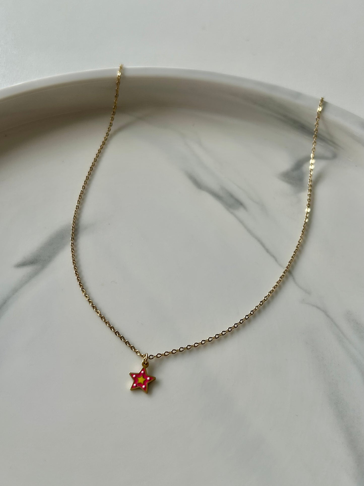 Collier ÉTOILE ROSE KIDS
