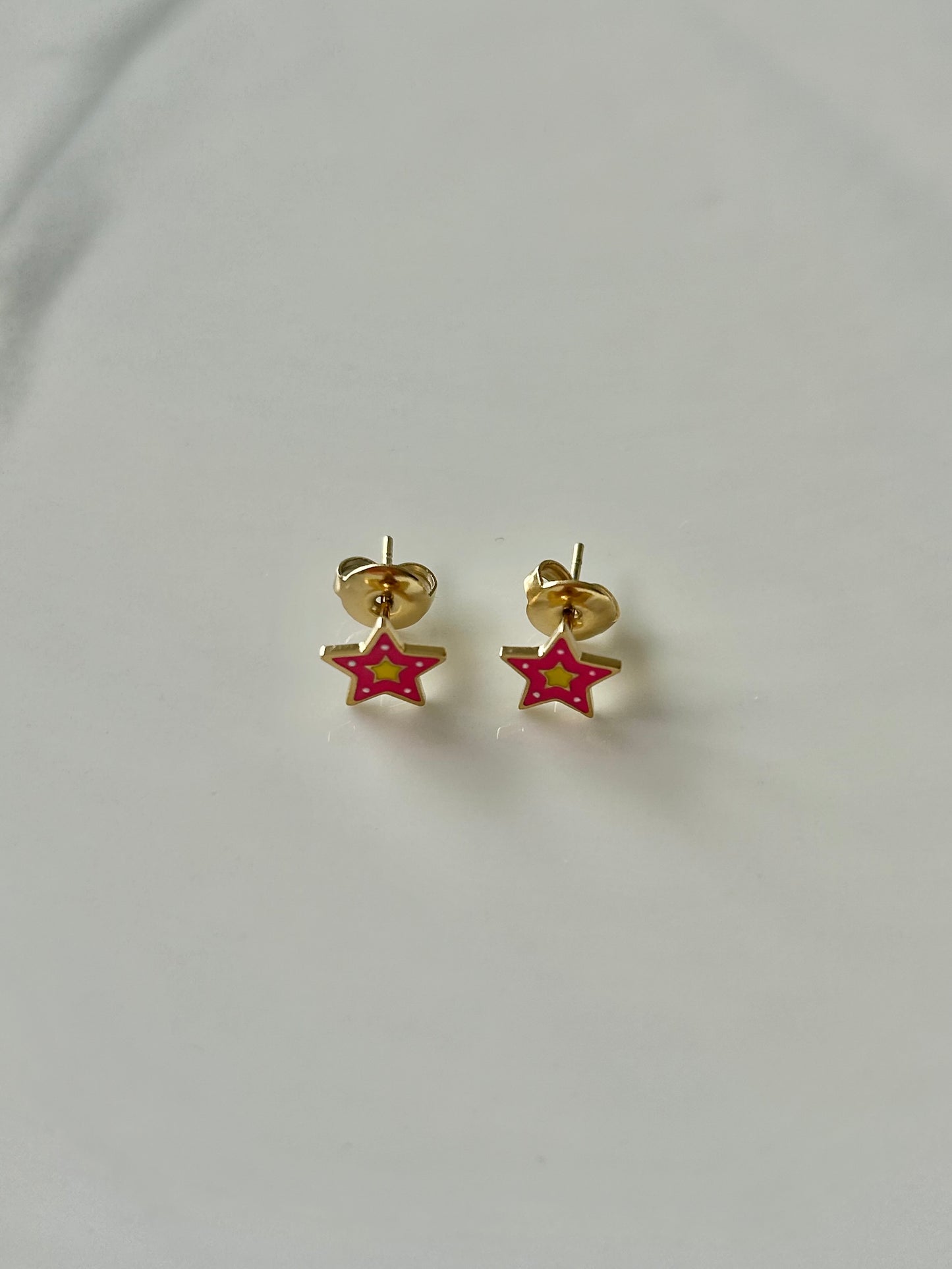 Boucles d’oreilles ÉTOILE ROSE KIDS