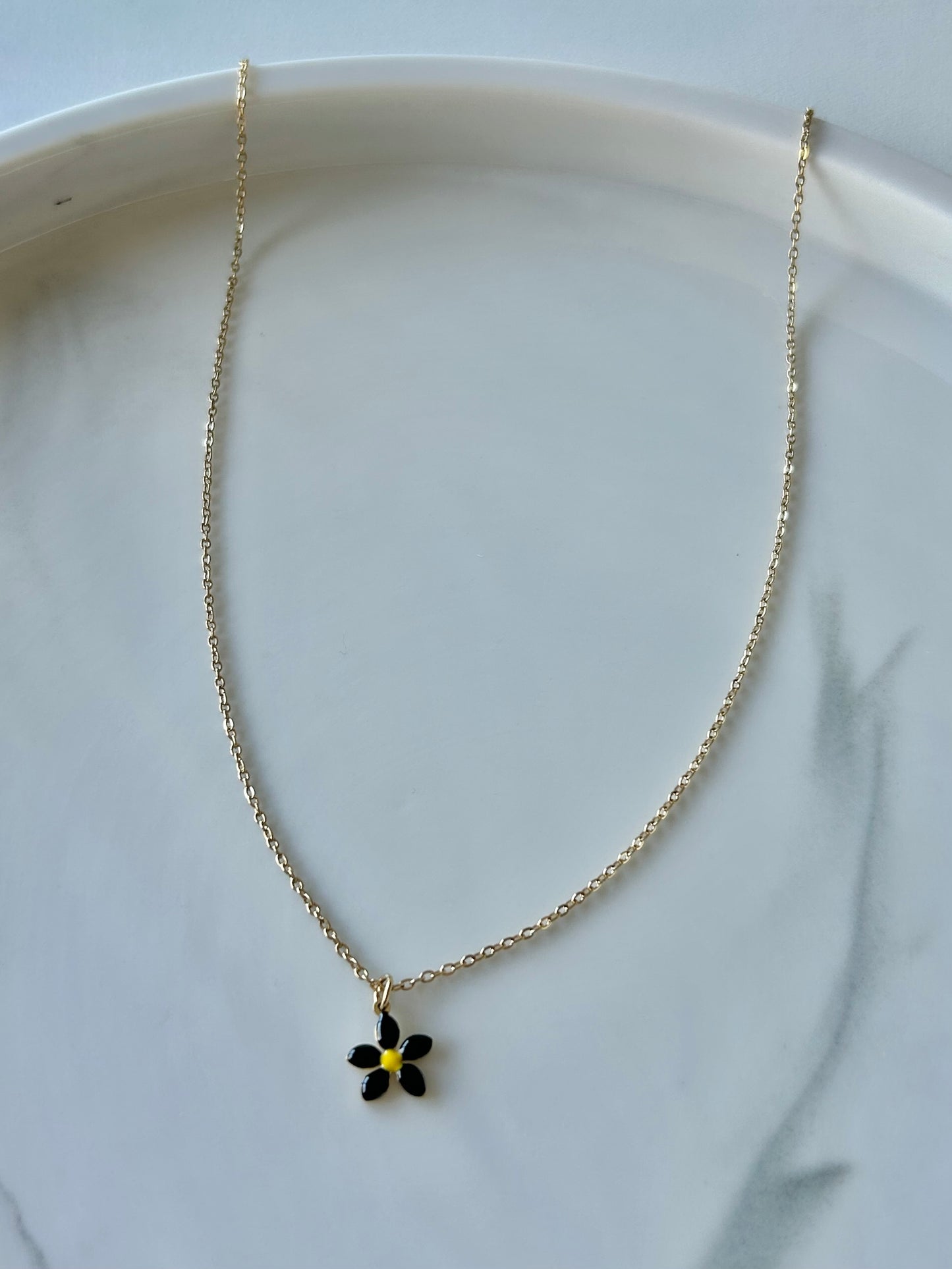 Collier FLEUR NOIRE KIDS