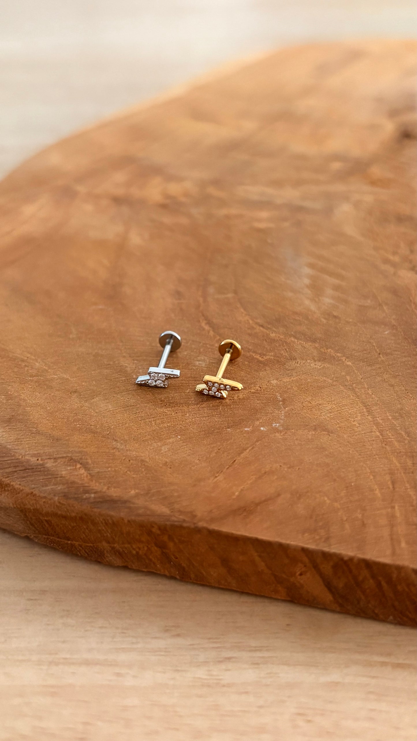 Piercing oreille ÉCLAIR