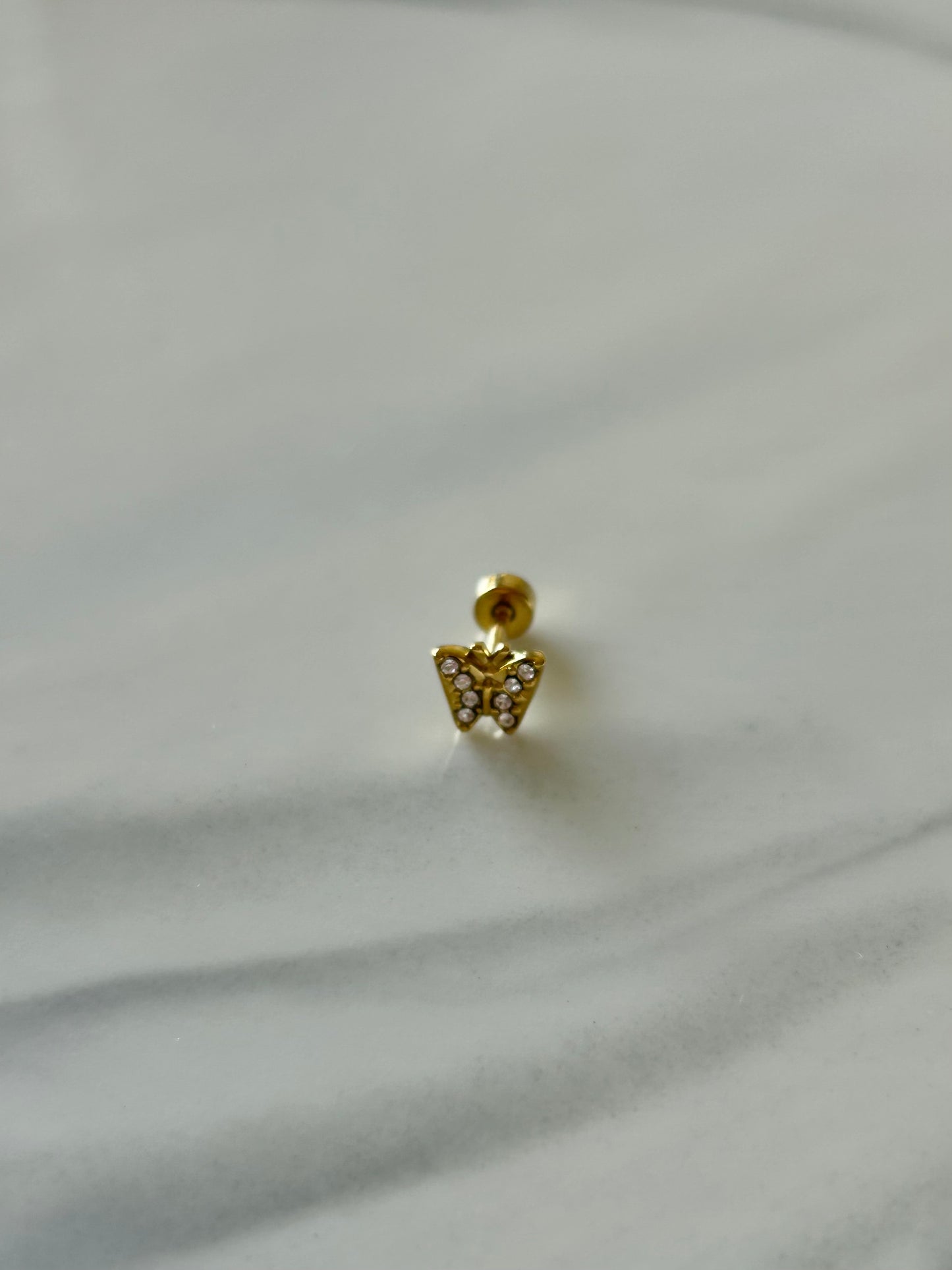 Piercing oreille PAPILLON