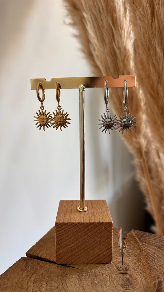 Boucles d’oreilles SUN