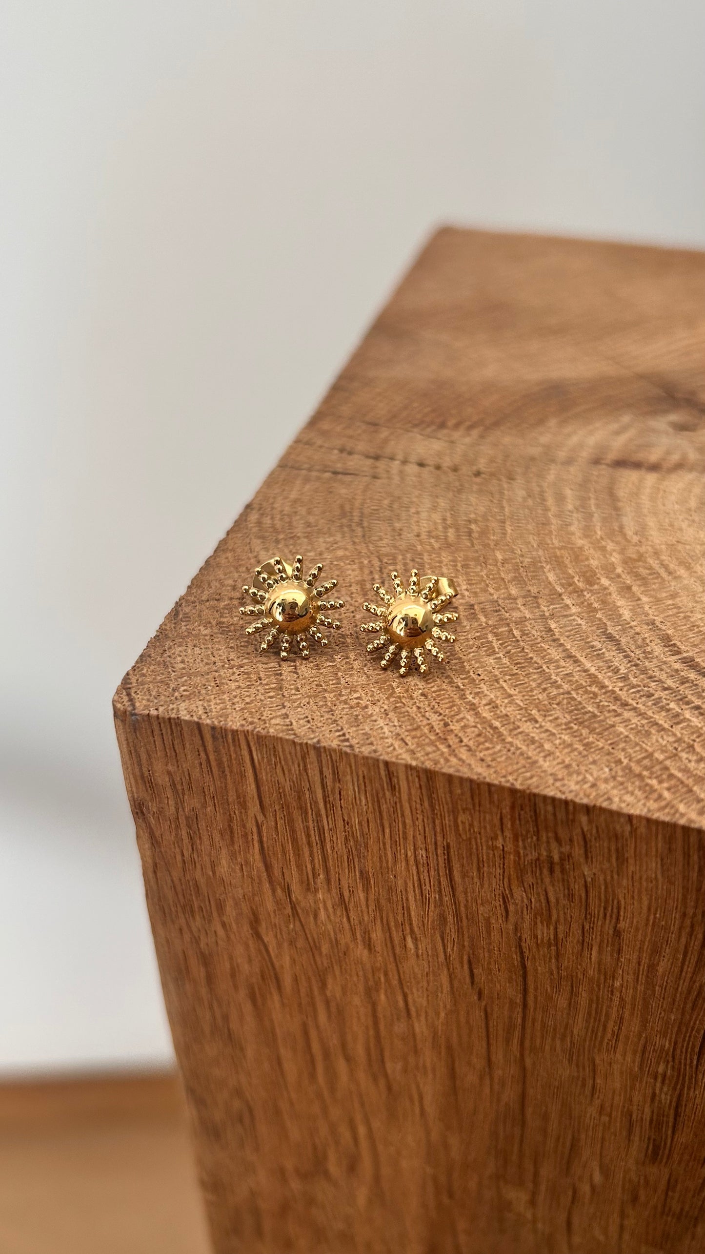 boucles d'oreilles SUN