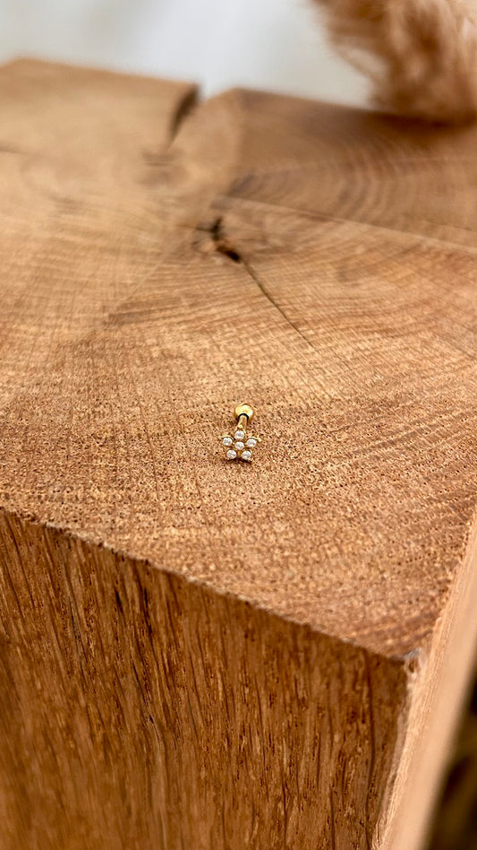 piercing oreille FLEUR